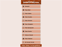 Tablet Screenshot of pokerustasi.com